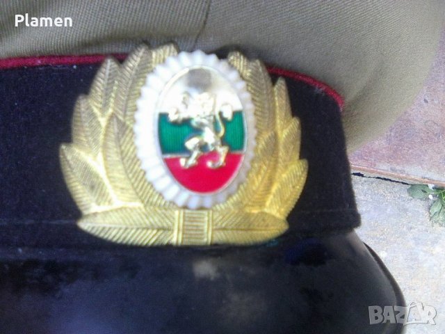Стара артилерийска парадна шапка от БНА, снимка 4 - Екипировка - 38520795