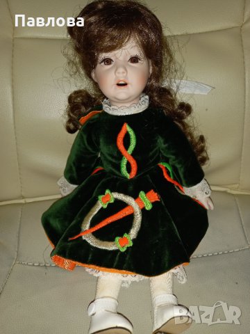 Керамична кукла, снимка 1 - Кукли - 34377172