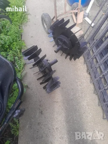 метални колела диференциални с пулуоски за мотофреза , снимка 2 - Градинска техника - 49704588