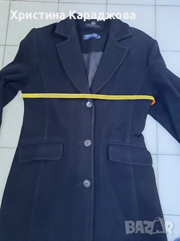 Дамско зимно палто с яка от изкуствена кожа, снимка 3 - Палта, манта - 39674157
