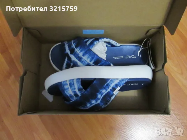 Нови оригинални американски дамски чехли TOMS ,No42, снимка 7 - Чехли - 49222163