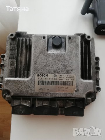Компютър ecu engine controller за Рено NISSAN- RENAULT megane -BOSCH 1.9DCI, снимка 5 - Части - 37613605