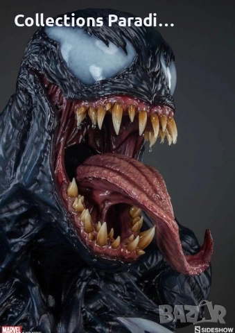 Sideshow Venom Lifesize Bust статуя фигура , снимка 3 - Колекции - 54131076