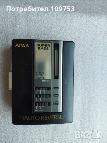 AIWA HS-G53 MkII walkman, снимка 6 - Други - 54045507