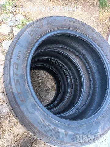 летни гуми Kumho 215 55 18, снимка 2 - Гуми и джанти - 56136756