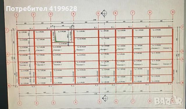 Нова двуетажна метална конструкция - 41x14, снимка 9 - Складове - 48617262