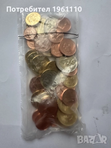 Стартов комплект евро монети – нов, запечатан (официален от БНБ), снимка 5 - Нумизматика и бонистика - 52943815