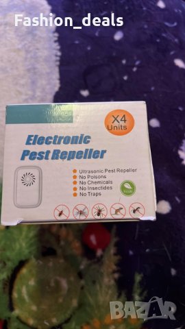 Нови 4 броя Ултразвуков уред отблъскващ вредители-комари, мишки, насекоми, снимка 7 - Други стоки за дома - 39683377