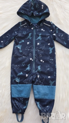 Детски софтшел гащеризон 9-12 месеца , снимка 7 - Бебешки гащеризони - 52677682