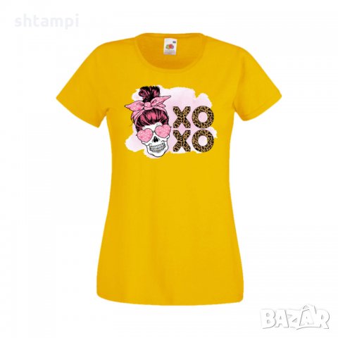 Дамска тениска Свети Валентин Skull Valentine's 3, снимка 9 - Тениски - 35581969