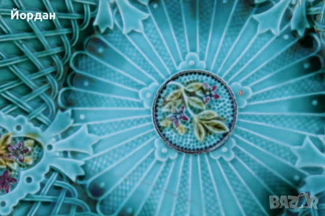 Стара порцеланова фруктиера, снимка 8 - Колекции - 51031393