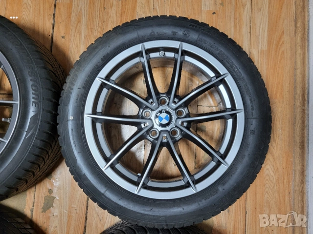 Джанти 17 5х112 ОЕ BMW Style 768 с гуми Bridgestone 225/50/17 , снимка 5 - Гуми и джанти - 54045363