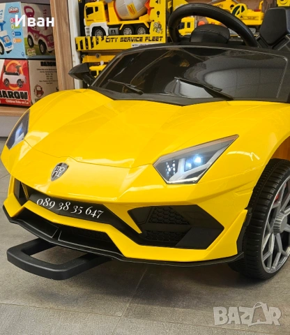 ТОП ЦЕНА!НОВО!Акумулаторна кола Chiara/LAMBORGHINI с 12V батерия,USB, снимка 11 - Електрически играчки - 52215783