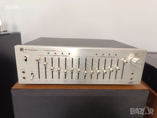 продавам еквалаизер-jvc-sea-v7e, снимка 2 - Ресийвъри, усилватели, смесителни пултове - 52983600