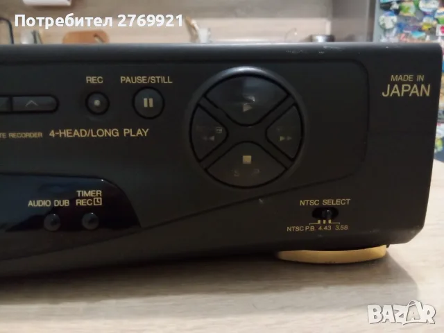 Видео рекордер  Panasonic с 4-ри глави , снимка 4 - Плейъри, домашно кино, прожектори - 56442788
