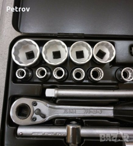 ELORA - Germany - 1/2" PROFI Гедория 100% ORIGINAL ELORA Made in Germany!! 12-стенни вложки 10-32 , снимка 3 - Гедорета - 33996649