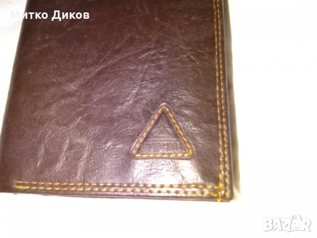 Портфейл Павид мода естествена кожа 135х95мм, снимка 2 - Портфейли, портмонета - 29429379