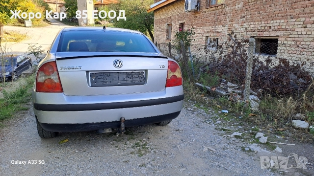 Фолксваген Пасат 5.5 1.9 ТДИ 101 - Volkswagen Passat 1.9TDI 101, снимка 3 - Автомобили и джипове - 52083272