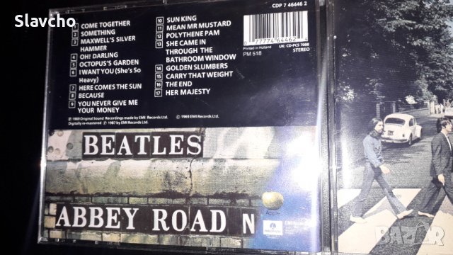 Диск на - The Beatles - Abbey Road 1969, снимка 4 - CD дискове - 39606780
