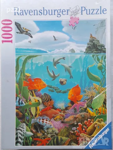 Пъзел "Sea Worls" Charles Lynn Ravensburger 1000 части , снимка 1