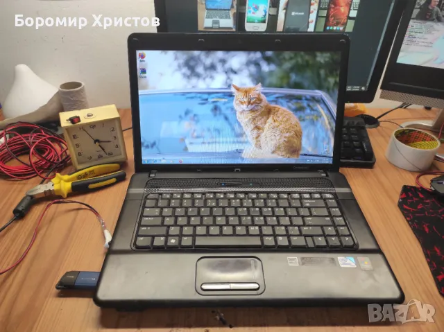 Compaq 610 2GB RAM 250GB хард диск, снимка 1 - Лаптопи за дома - 48979018