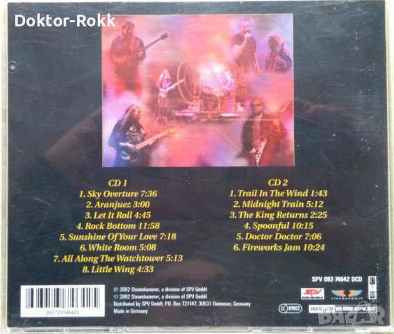 Uli Jon Roth: Legends of Rock - Live At Castle Donington [2 CD] 2002, снимка 2 - CD дискове - 40848965