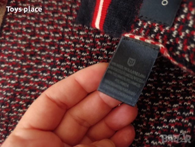 Луксозен италиански мъжки кашмирен шал Profuomo, снимка 4 - Шалове - 52171647