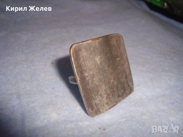СТАР ПОСРЕБРЕН МЕДЕН ХИПАРСКИ СТИЛ РЕГУЛИРУЕМ АРТ ПРЪСТЕН 27091, снимка 11 - Пръстени - 37420154