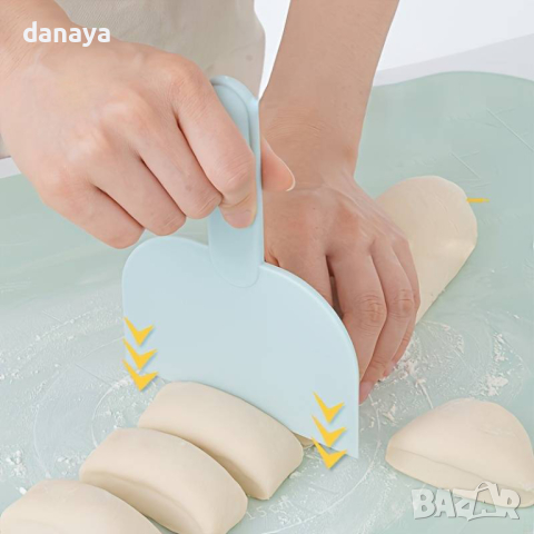 4583 Сладкарска шпатула за тесто с дръжка, снимка 5 - Прибори за хранене, готвене и сервиране - 44789920