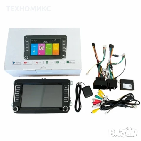 VW - 7" МУЛТИМЕДИЯ / Навигация Android 15 4GB RAM 64GB ROM, снимка 4 - Части - 51424178