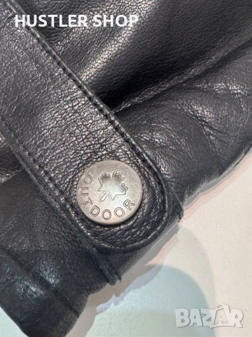 Мъжки ръкавици от естествена кожа HANDSKMAKAR'N OUTDOOR. Размер 10, снимка 4 - Ръкавици - 53138371