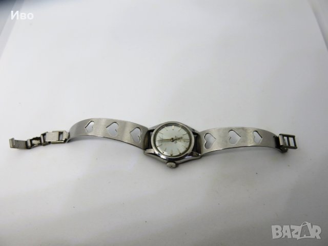 Дамски механичен ретро часовник Cyma Navystar Cymaflex 2-2768, снимка 4 - Дамски - 44496558