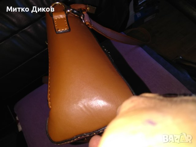 Cressberry нова маркова кожена чанта 27х19х12см, снимка 4 - Чанти - 44202436