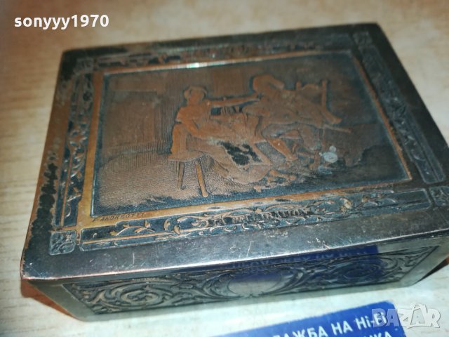красива метална кутия-внос франция 10х7х4см, снимка 18 - Колекции - 30203938