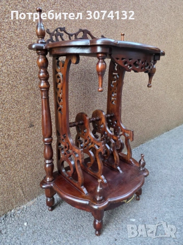 Уникален шкаф за напитки или плочи, снимка 5 - Шкафове - 53880276