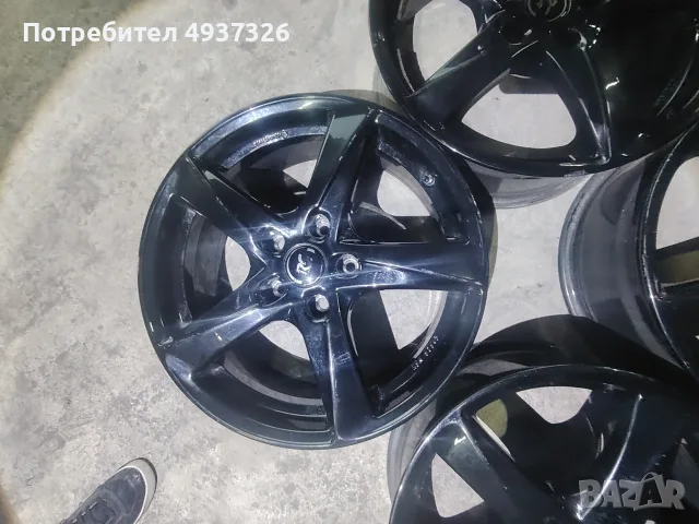 джанти 5х120 с датчици, снимка 4 - Гуми и джанти - 56115150