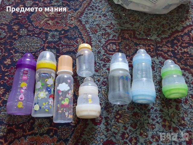 Лот използвани бебишки шишета , снимка 1 - Прибори, съдове, шишета и биберони - 42593943