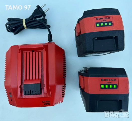 Hilti TE 300-A36 - Акумулаторен къртач 2x36V 5.2Ah перфектен!, снимка 6 - Други инструменти - 52250712