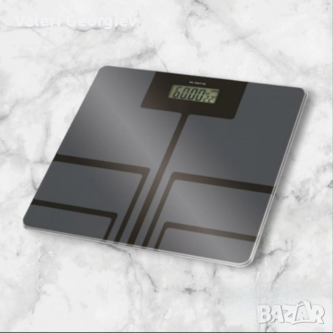 Кантар за тегло дигитален Rosberg, батерия (не е вкл.), LCDекран, 180кг., 2 ГОДИНИ ГАРАНЦИЯ, снимка 4 - Друга електроника - 52416742