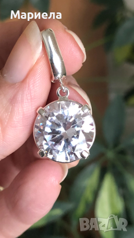 Сребърни обици