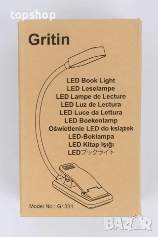 Нова Gritin 16 LED акумулаторна лампа, 3 цветни температури, безстепенно регулиране на яркостта..., снимка 10 - Настолни лампи - 51598061
