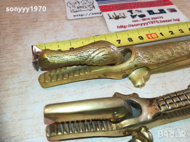 крокодили 3бр мед/месинг 1501211904, снимка 16 - Колекции - 31437300