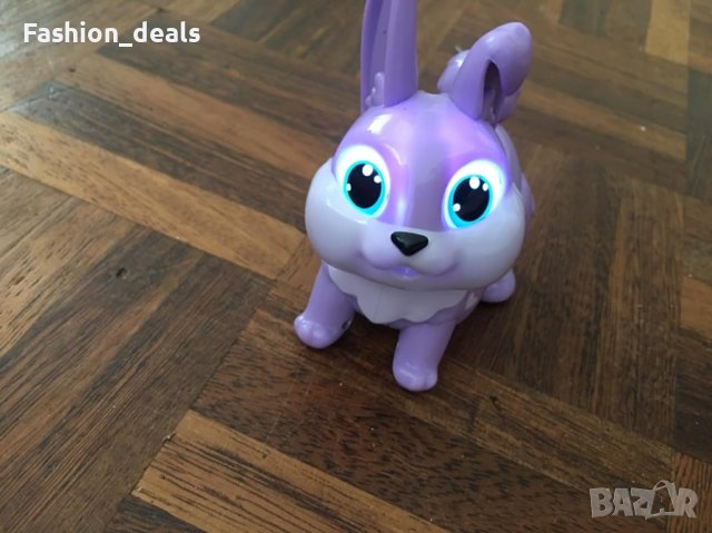 Ново Animagic Интерактивно ходещо зайче с над 50 светлини звуци Деца Подарък, снимка 6 - Други - 42255594