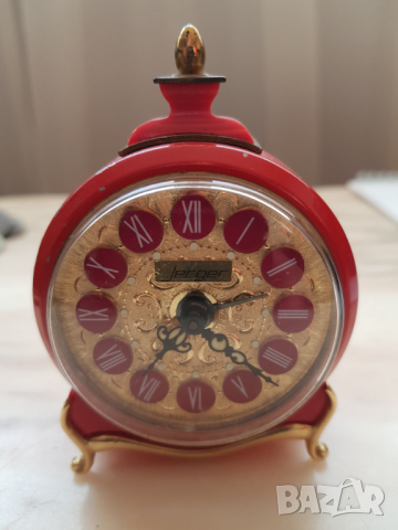 Стар будилник Jerger west germany