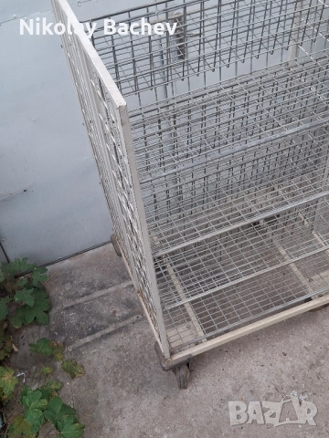 индустриална количка, снимка 3 - Етажерки - 51845146