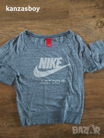 Nike Gym Vintage - дамска блуза размер S, снимка 3 - Блузи с дълъг ръкав и пуловери - 40340276