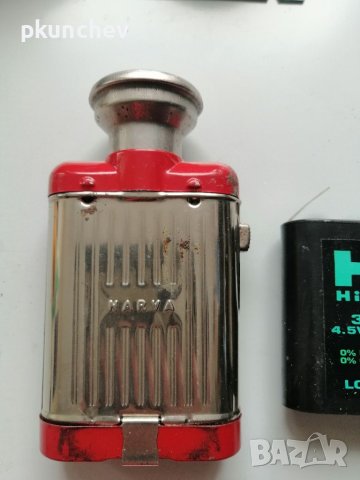 Ретро фенерче NARVA, снимка 2 - Антикварни и старинни предмети - 40380055