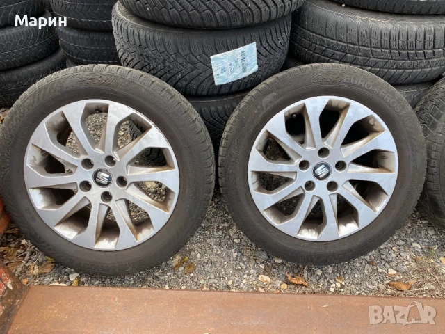 Оригинални лети джанти 5х112 Seat 16 цола, снимка 2 - Гуми и джанти - 51195269