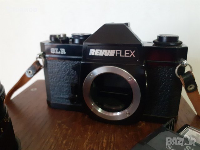 Фотоапарат REVUEFLEX SLR  Japan, снимка 9 - Фотоапарати - 39727330
