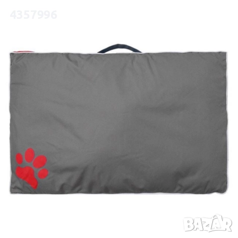 Възглавница за под за домашни любимци, 50х76см., Червен 